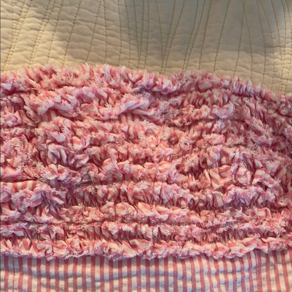 Lilly Pulitzer Pink and White Strapless Dress - Picture 2 of 7